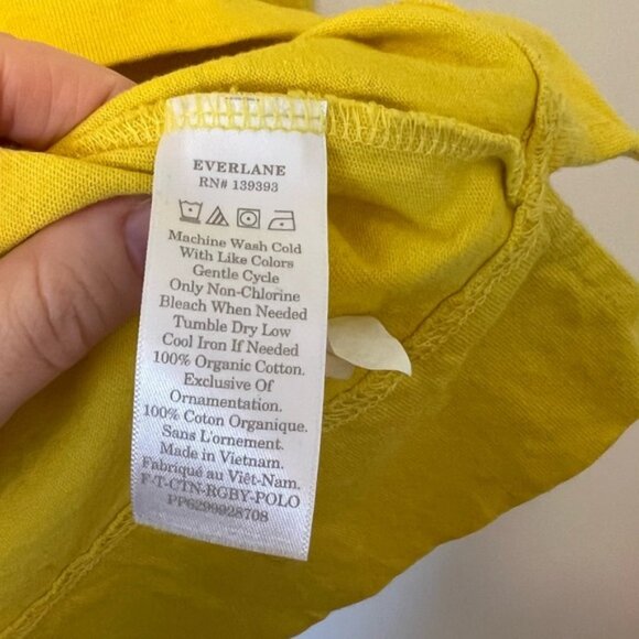 Everlane Yellow Rugby Shirt - Picture 7 of 10